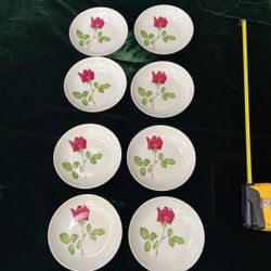 Antique 8 Small Plates