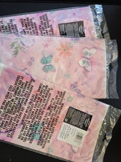 Butterfly plastic tablecloths