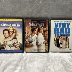 Raising Helen No Reservations Very Bad Thing DVD UNTESTED