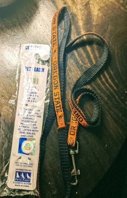 Brand new! Oregon State Beavers dog leash