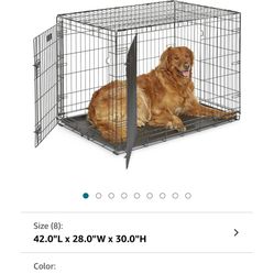 Dog Kennel Very Large Works Great 2 Doors 