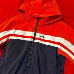 J.Lindeberg Colorblock Hooded Ski Jacket size M