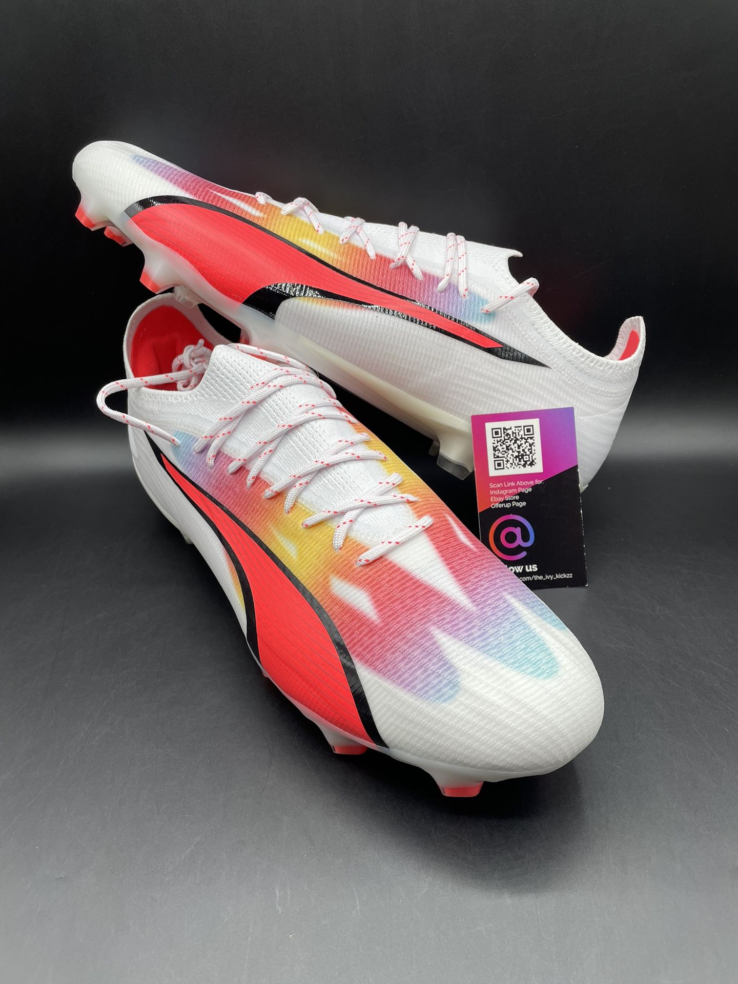 MSRP $220 New Puma Ultra Ultimate FG AG Mens Size 7.5, 12, 13, And 14 Soccer Cleats White