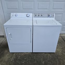 GE Washer And Dryer Set (Electric) 