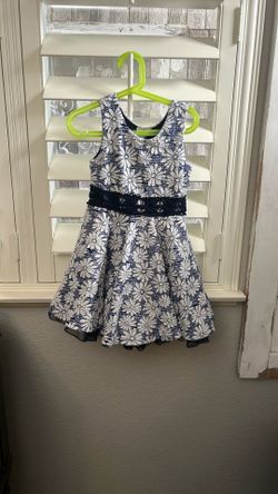 Girls Boho Knit Dress With Ruffle Skirt