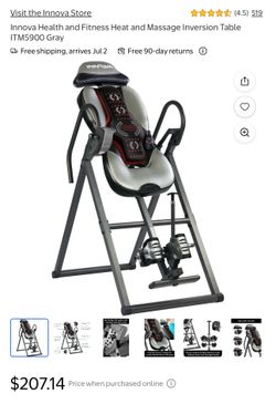 Inversion table