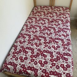 Twin Bed Frame With Mattress 