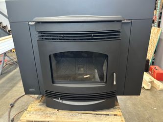Quadrafire Santa Fe wood pellet stove insert