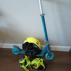 Kids Scooter With Accessories 4-7 Years Kids