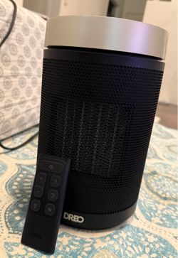 DREO Space Heater, Portable Electric Heaters for Indoor Use with Thermostat and Remote, 2024 Upgrade