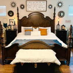 Beautiful Solid Wood Bedframe  Headboard 