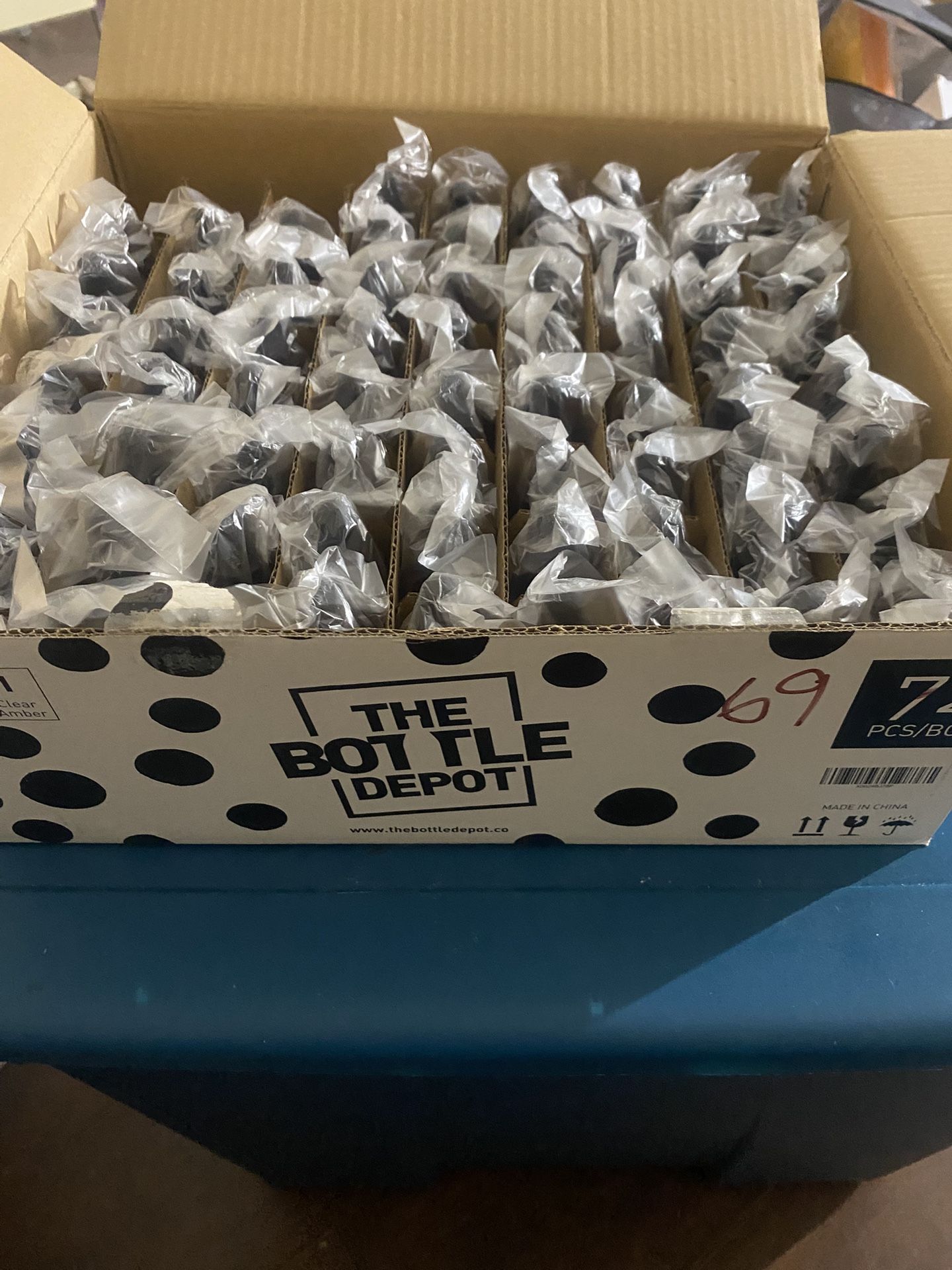 1oz Amber Dropper Bottles