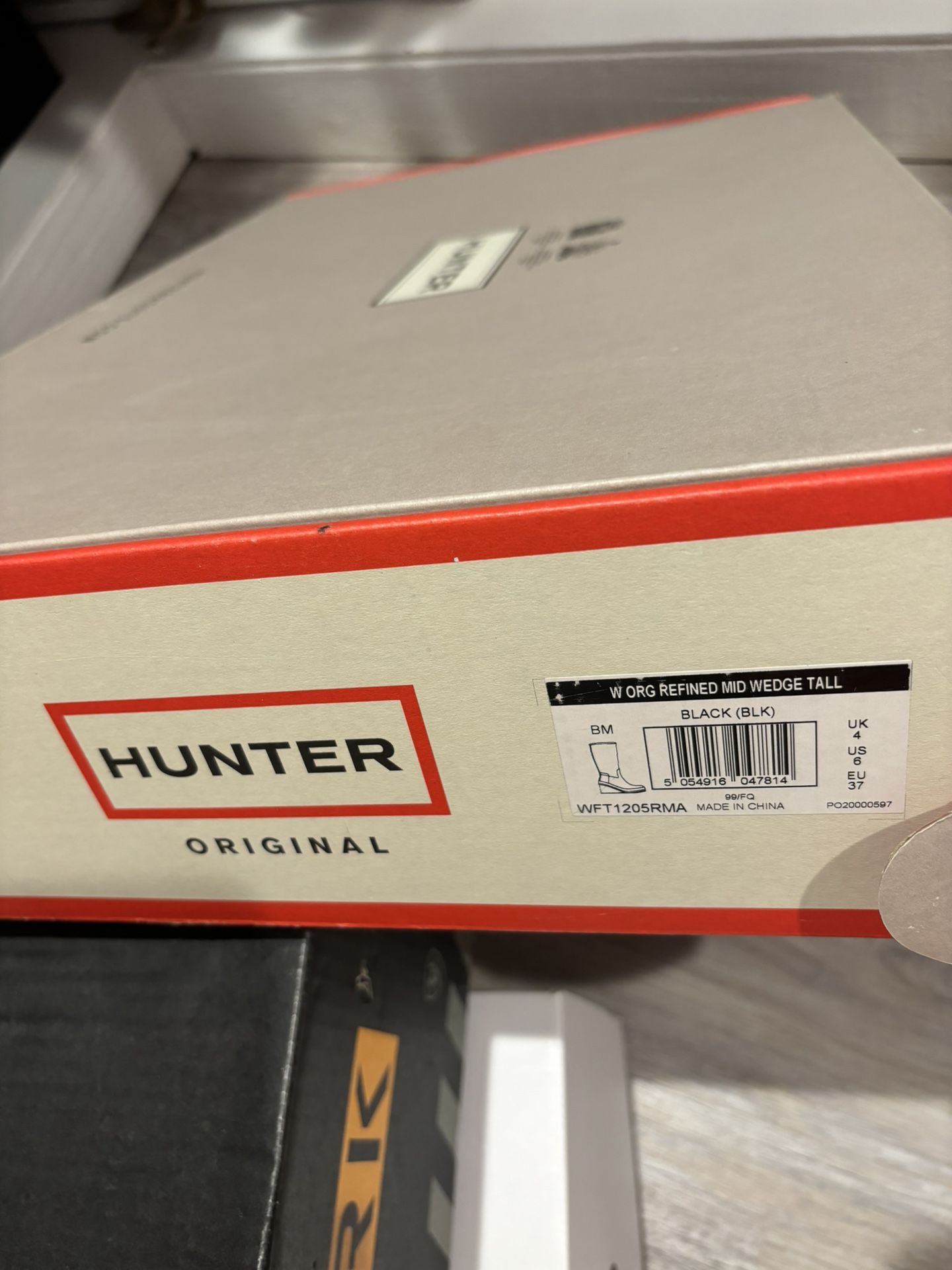 New Hunter Rain Boots Size 6 Women