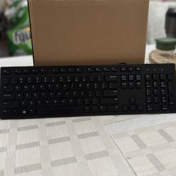 Dell Wired Keyboard - Black KB216