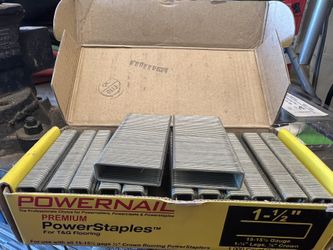 Power Nail Staples For Tongue And Groove Flooring