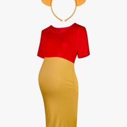 Disfraz De Winnie The Pooh Para Embarazada 