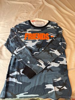 Vlone Friends Blue Camo Longsleeve