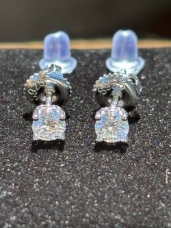 4mm s925 Silver stud earrings