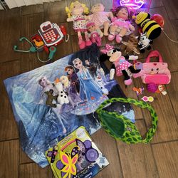 Girls toy lot