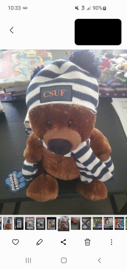 CSUF Graduation Bear 2022