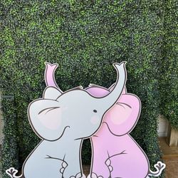 Elephants cutouts
