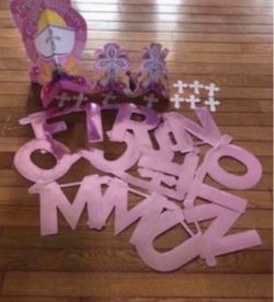 First Communion Party Decoration Set