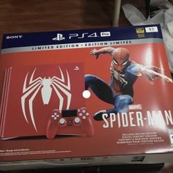 Playstation 4 Pro Limited, Edition Spider-Man