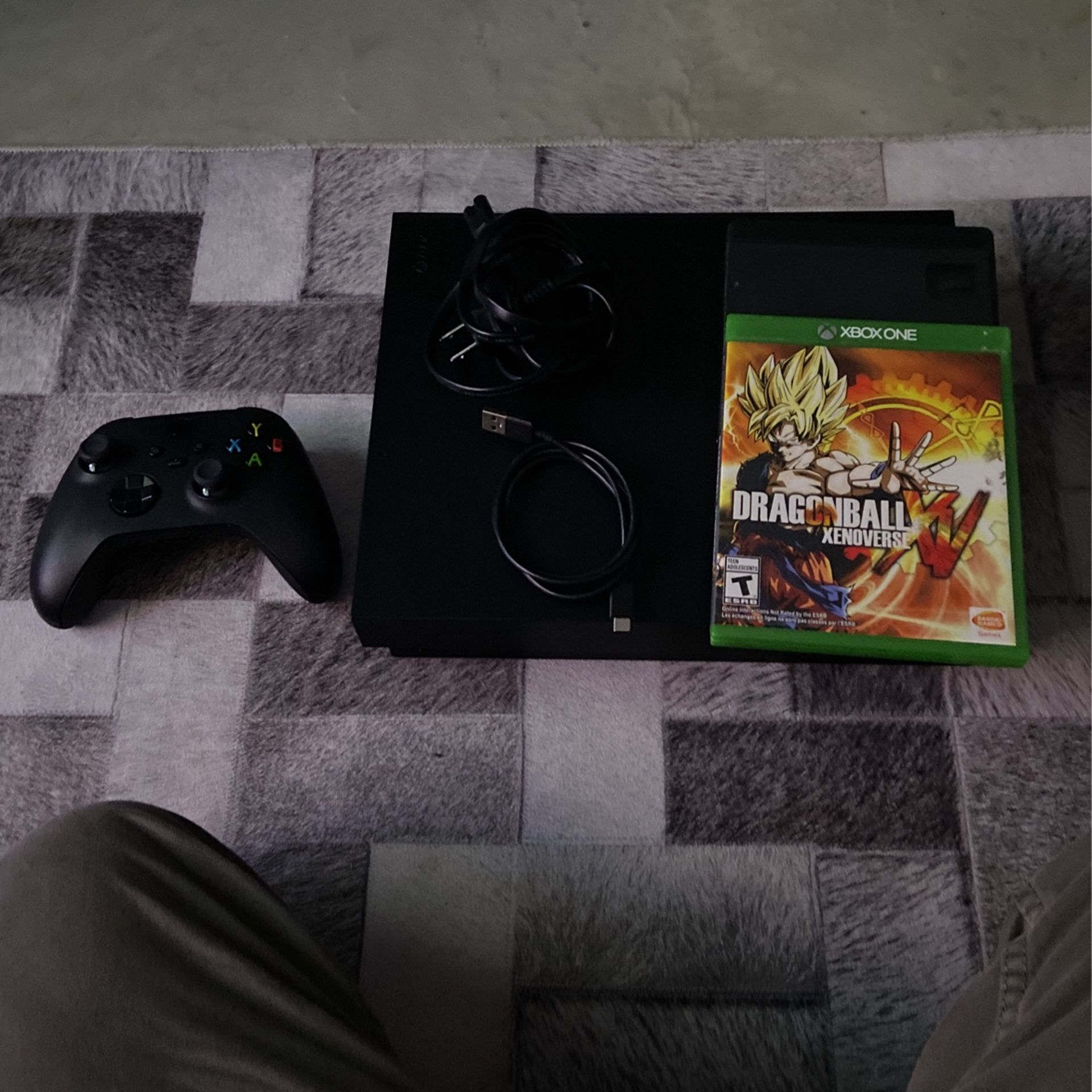 Xbox One X And Two Games