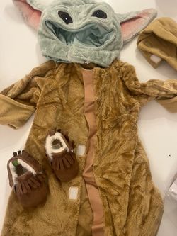 Baby yoda Halloween costume size 6-12months