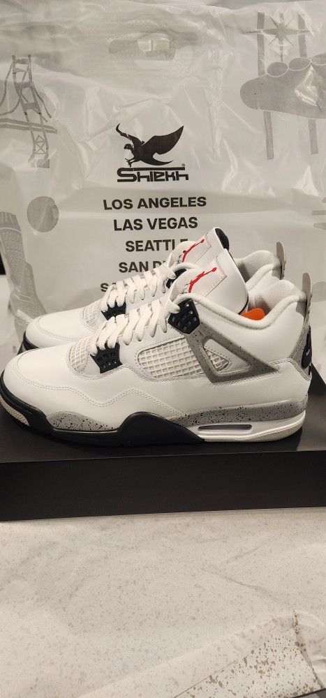 Jordan 4 White Cement Size 11