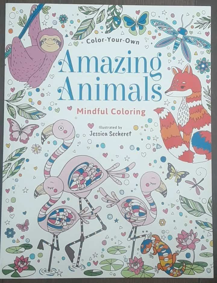 New "Amazing Animals" Advanced Coloring Book 