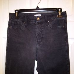 Jessica Simpson Black Tapered Legs Jeans Size 4