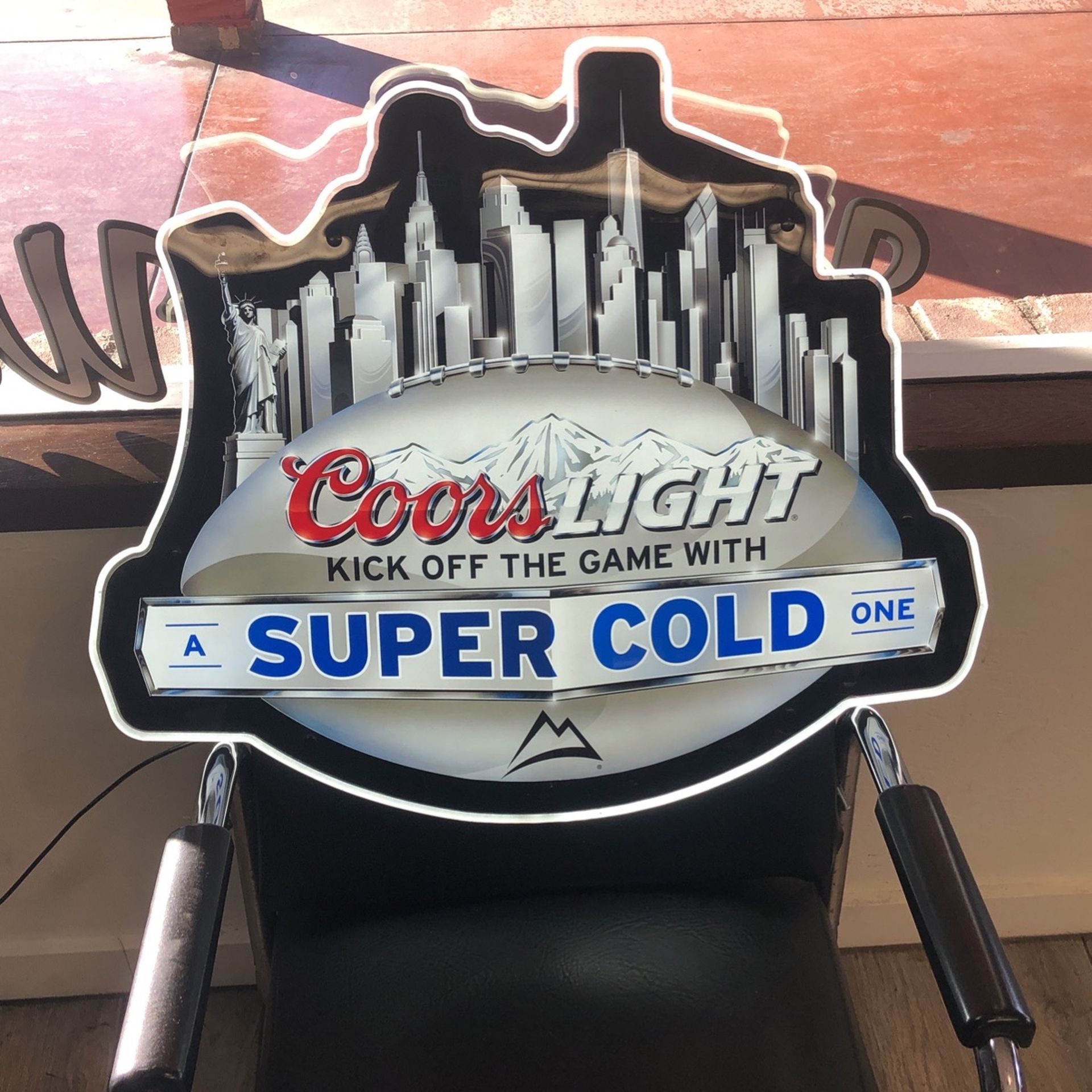 COORS LIGHT LED light