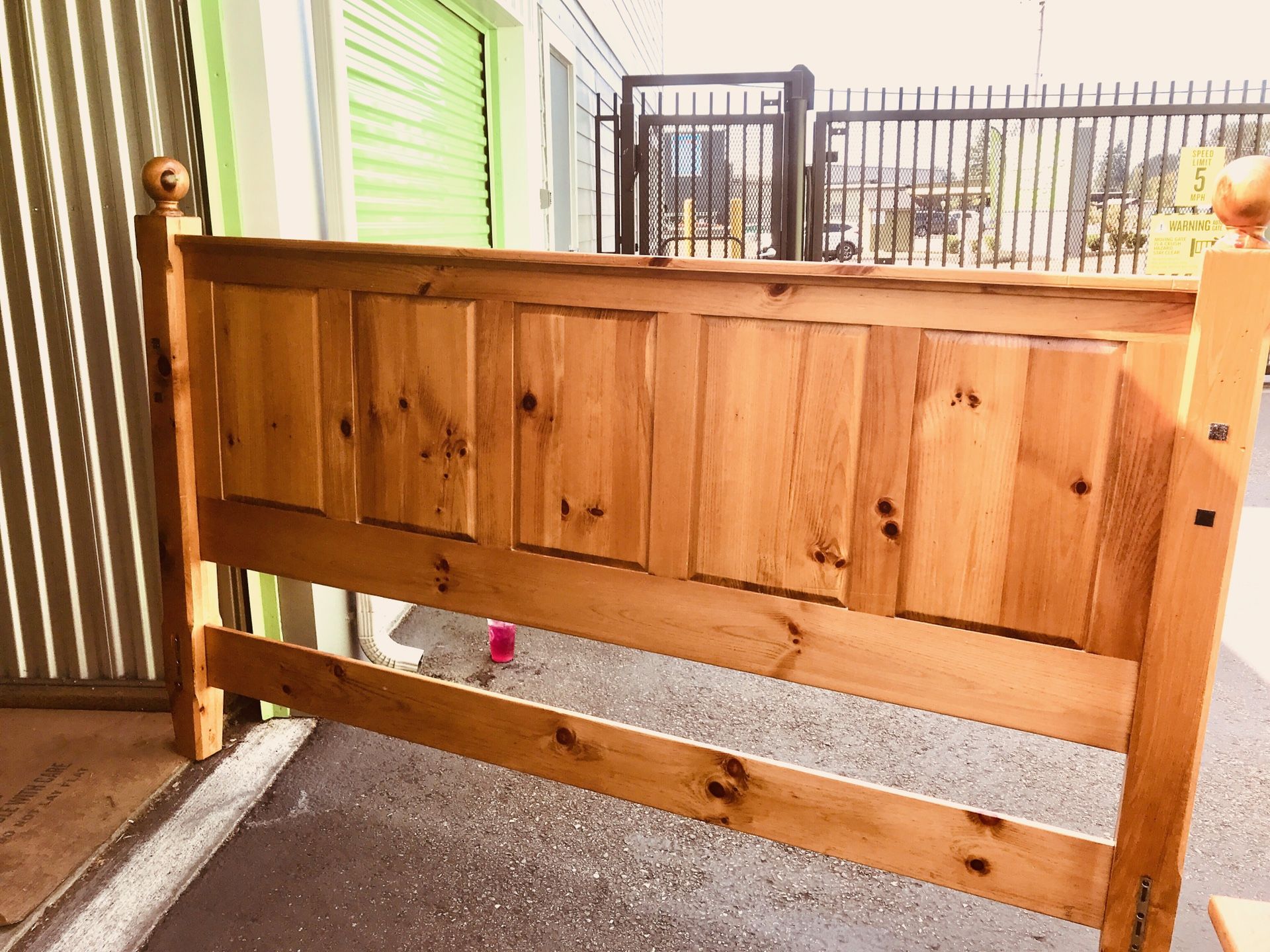 Five piece Amish Borkholder furniture set