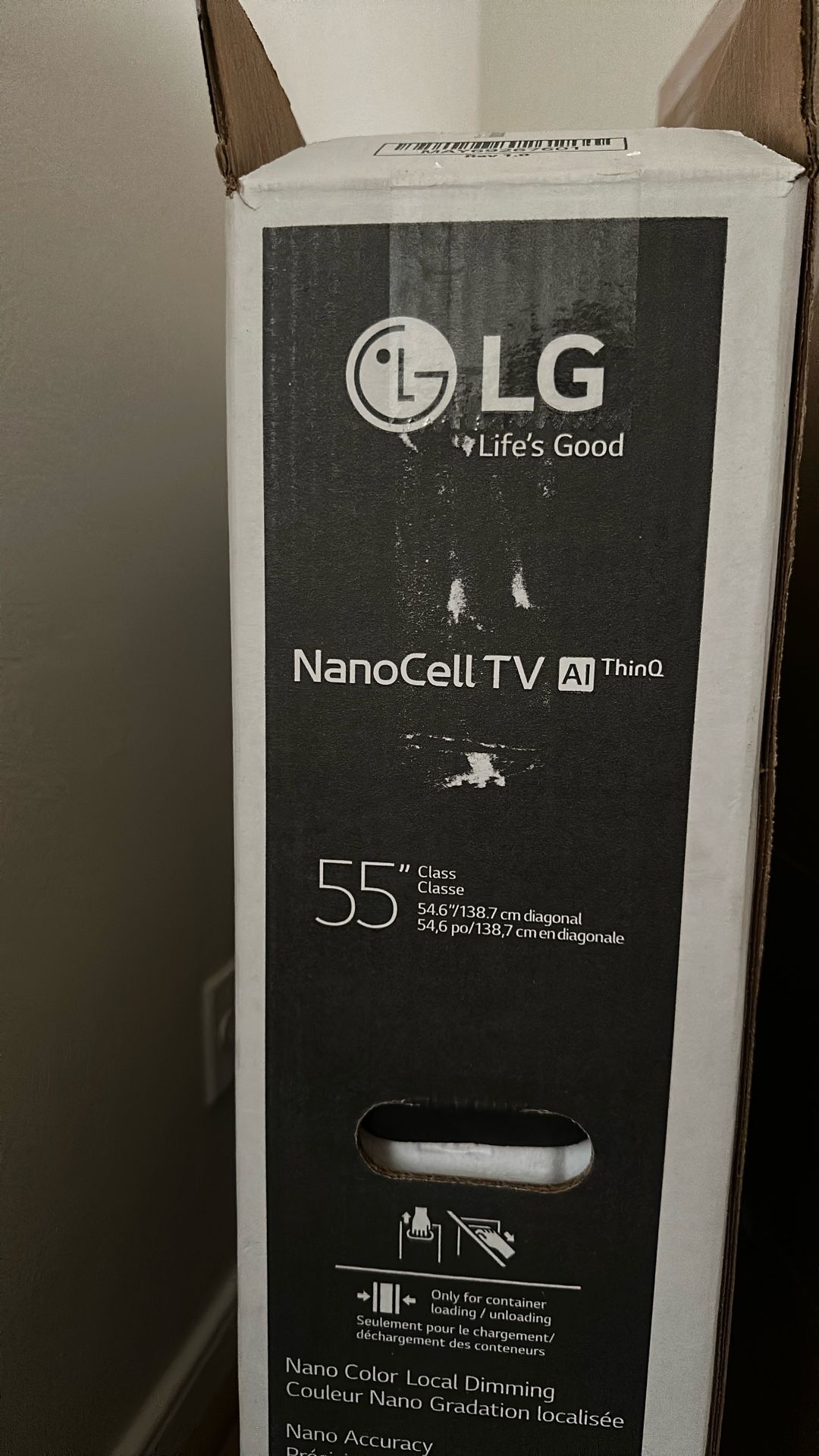 55’ LG NanoCell TV 55SM8600PUA
