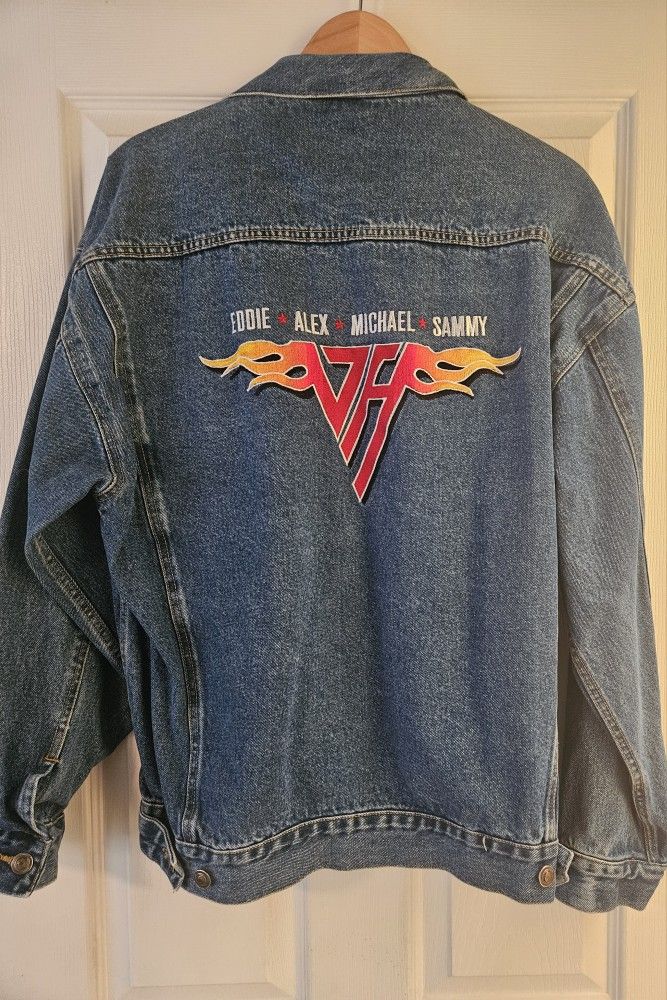 2004 Van Halen Tour Denim Jacket.