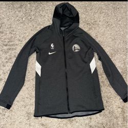 Warriors Nike Warm Up Jacket Large