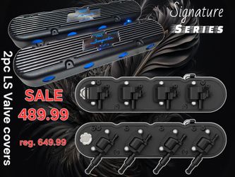 Signature Series 2pc LS Valve Covers –