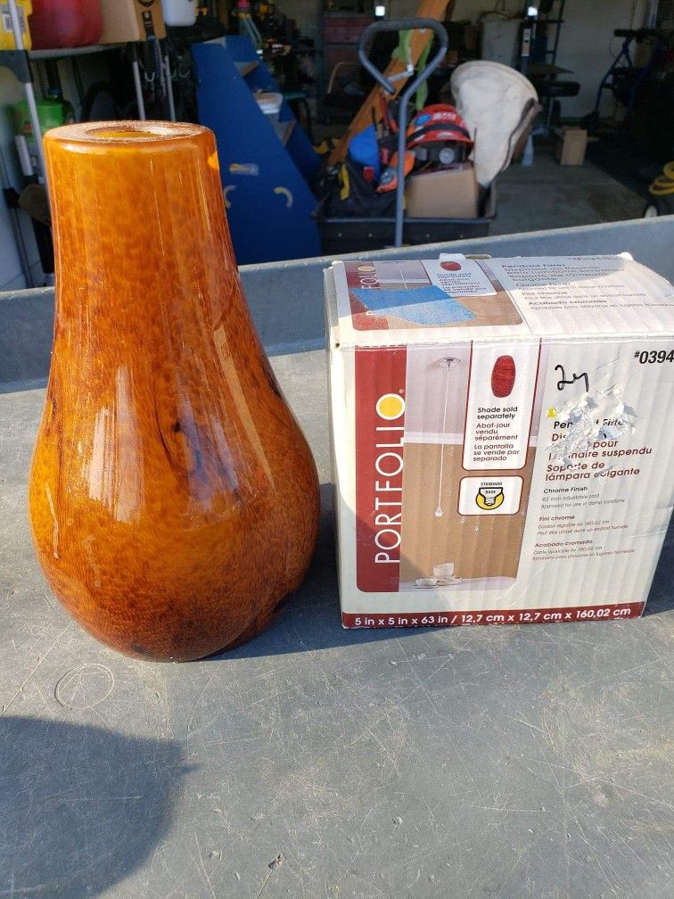 New Single Pendant Light With Globe