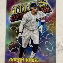 2026 Topps Aaron Judge Titans Of The Game #TOG-3 Yankees