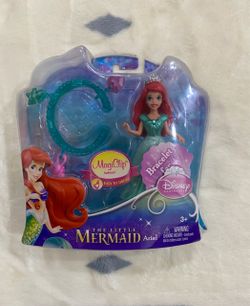Disney Princess The Little Mermaid Ariel MagiClip Braclet Set 2013 NIP