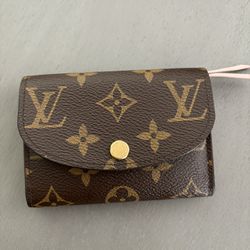 Authentic Louis Vuitton Monogram Pink Brown Wallet
