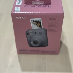 Instax Mini 12 Fuji Film Color: Stormy Weather (blue) 