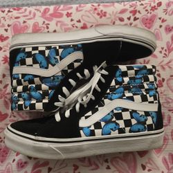 Women's Vans Size 10 Butterfly 