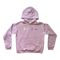 CHAMPION Youth Girl's Sweatshirt  Hoodie, Size Large(14/16), Pullover,  Pink