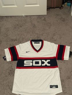 Nike Throwbdvk White Sox Jersey medium