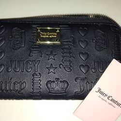 New, Black, Juicy Couture Wallet