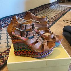Betseyville Heels Size 7.5