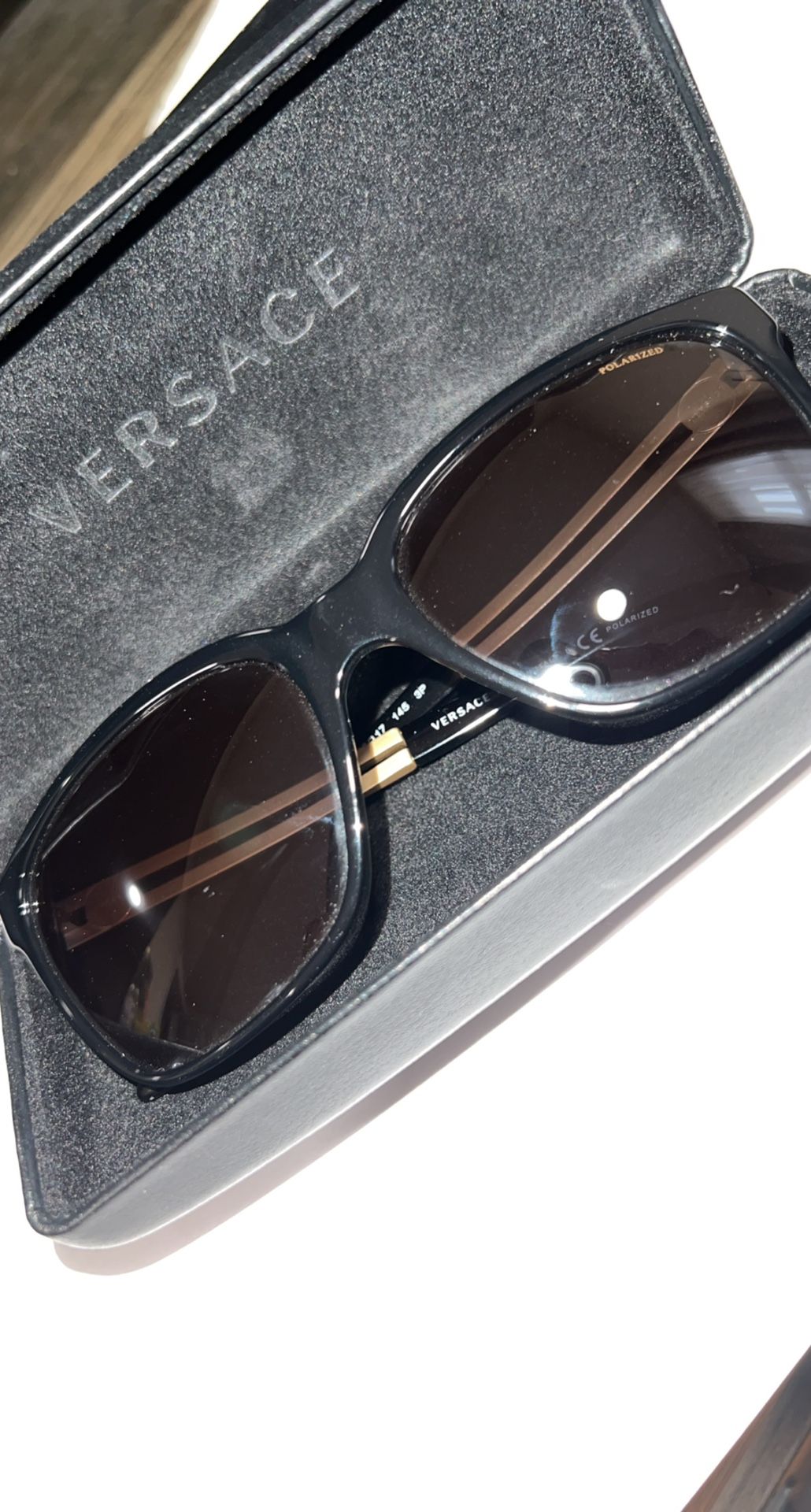 !! Black And Gold Versace Shades !!