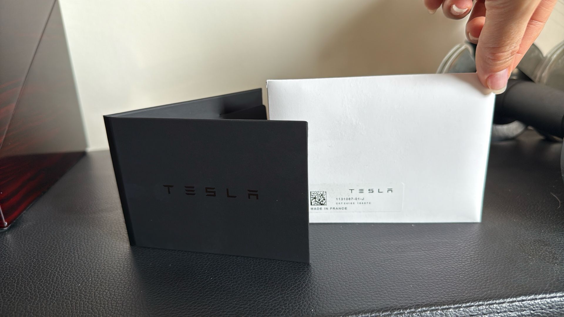 Brand New Unusued Original Tesla Car Cards
